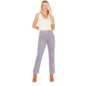 WRANGLER WOMEN'S WILD WEST HIGH RISE CORDUROY STRAIGHT JEAN 26
